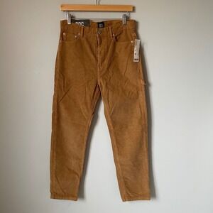 BDG Urban Outfitters Corduroy Carpenter Pants Brown Slim Straight Fit Size 28